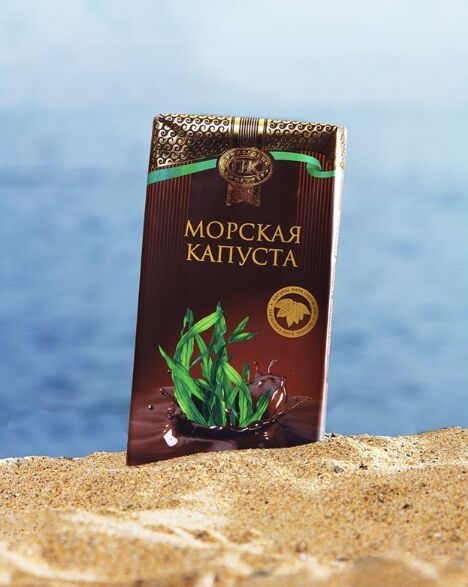 Купить шоколад Приморский кондитер с морской капустой в Новосибирске
