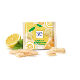 Ритер Вафля с лимоном бел. шоколад (1*10) [9286]