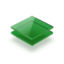 Оргстекло зеленое прозрачное 3мм
