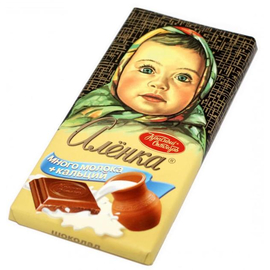 Шоколад Аленка 100гр порционный (1*17*4)